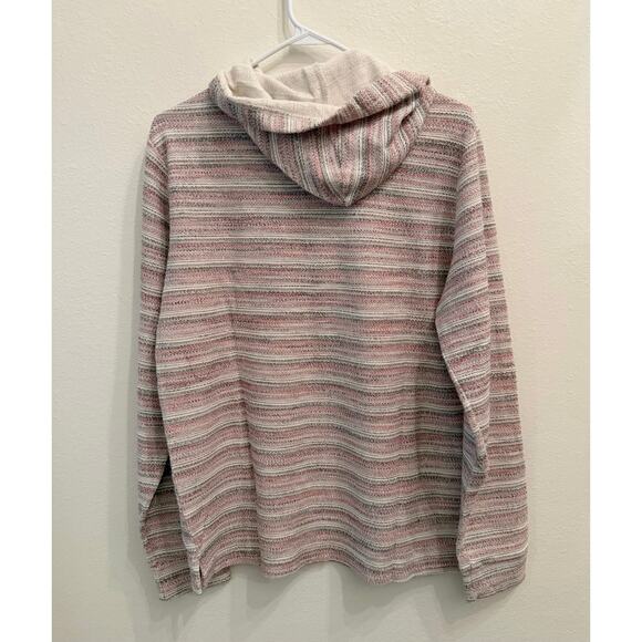 Marine Layer NWT Moonstone Long Sleeve Shirt Beach Hoodie Knit Men’s Small - Picture 8 of 9